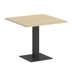 Стол журнальный квадратный ХОМЕ ОФФИCЕ ВР.СП-5-90.2 Акация Лорка/Антрацит металл / HOME OFFICE VR.SP-5-90.2