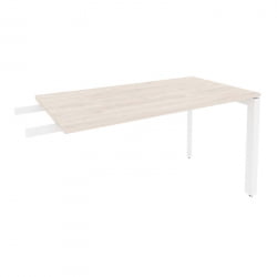 Брифинг-приставка на П-образном м/к ОНИКС О.МП-БР-13 Денвер Светлый/Белый / ONIX O.MP-BR-13