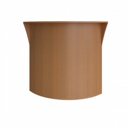 Стойка угловая (радиусный элемент - ХДФ) Riva А.РС-5 Груша Ароза