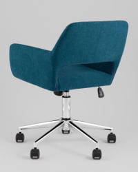 Стул офисный РОСС рогожка синий / ROSS