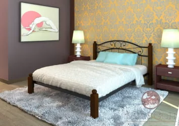 Кровать Надежда Lux 1600х2000 Черная