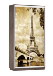 Шкаф-купе коричневый Экспресс Хит Париж/Венге