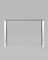 Консоль КРОСС 115x30 Серебро