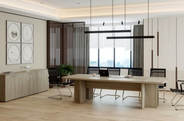 Стол переговорный большой Wing WN.501.OL Дуб светлый