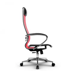 Кресло офисное МЕТТА B 1m 4/K131, Основание 17834 Комплект 3 Красное Черное