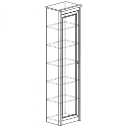 Шкаф Флоренция 642 Дуб Гарвард