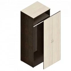 Шкаф офисный Р.Ш-7 Венге/Дуб молочный