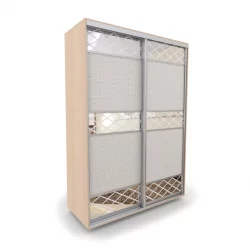 Шкаф-купе 2-х дверный Акцент-Лайн КР 1200х600 Дуб молочный