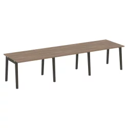 Стол переговорный (3 столешницы) ОНИКС ВООД ОВ.ПРГ-3.2 Дуб Аризона/Темный / ONIX WOOD OW.PRG-3.2