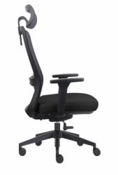 Кресло офисное Cросс Черный / Cross