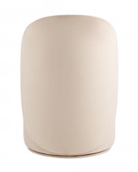 Пуф Лореен вращающийся велюр Молочный / Loreen