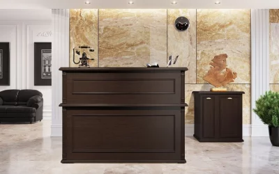 Стойка ресепшен RMS 160 Венге магия