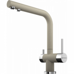 Смеситель Omoikiri Nagano-Sa Латунь/Гранит/Бежевый