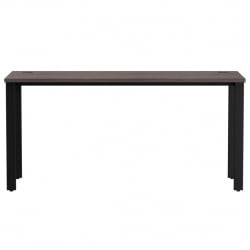 Стол прямой на металлокаркасе, опоры 90 гр Everprof EVO 254S008 Дуб Пасадена Черный