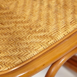 Кресло-качалка МИЛАНО (разборная) / без подушки / ротанг топ куалитй, 58кс136кс103 см, Когнаc (коньяк) / MILANO top quality, 58x136x103 Cognac