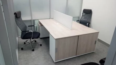 Тумба-купе для рабочего модуля Deka 9.02.145 Дуб Сантана светлый/Белый