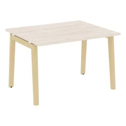 Стол переговорный (1 столешница) ОНИКС ВООД ОВ.ПРГ-1.2 Денвер Светлый/Светлый / ONIX WOOD OW.PRG-1.2