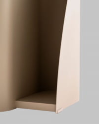 Журнальный столик Йваине металл бежевый / Yvaine