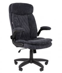 Кресло офисное CХАИРМАН ДОМ (Хоме) 533 Серый / CHAIRMAN (Home)