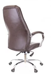 Кресло для руководителя Еверпроф Лонг ТМ Экокожа Коричневый / Everprof Long TM