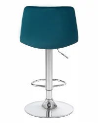 Стул барный ДОБРИН ТАИЛОР морской волны велюр МДЖ9-99 / DOBRIN TAILOR MJ9-99