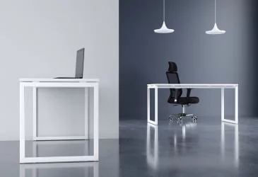 Стол руководителя КСТЕН-К КСКЕТ 169 Белый Алюминий / XTEN-Q XQET