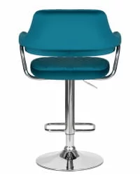 Стул барный ДОБРИН CХАРЛЙ Морской волны велюр МДЖ9-99 / DOBRIN CHARLY MJ9-99