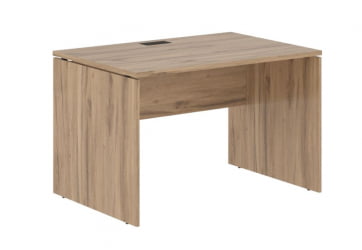 Стол письменный ЕДИС ЕДСТ 1180 Дуб Денвер светлый Черный / EDIS EDST