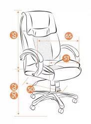 Кресло руководителя Oreon Черный 36-06 Кресло руководителя Oreon Черный 36-06