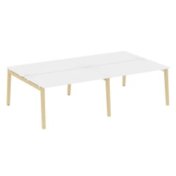 Рабочая станция ОНИКС ВООД ОВ.Д.РС-4.3.8 Белый Бриллиант/Светлый / ONIX WOOD OW.D.RS-4.3.8