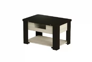 Стол-трансформер Стэп-4 Венге Ясень Шимо светлый