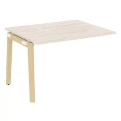 Проходной наборный элемент переговорного стола ОНИКС ВООД ОВ.НПРГ-2 Денвер Светлый/Светлый / ONIX WOOD OW.NPRG-2