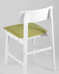 Комплект из двух стульев ОДЕН ВХИТЕ 2 шт Оливковый / ODEN WHITE