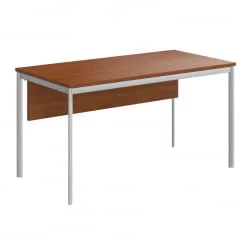 Стол прямой IMAGO-S СП-3SD орех французский алюминий Стол прямой IMAGO-S СП-3SD орех французский алюминий