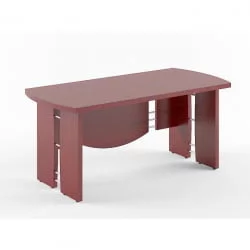Стол рабочий В101 Бургунди