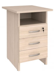 Тумба приставная с замком Альфа 63.60 Дуб кобург