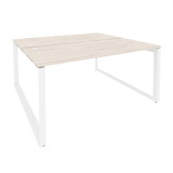 Рабочая станция на О-образном м/к ОНИКС О.МО-Д.РС-2.4.7 Денвер Светлый/Белый / ONIX O.MO-D.RS-2.4.7