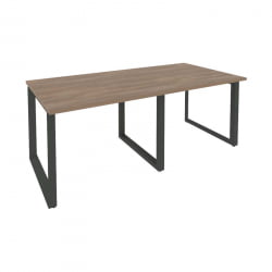 Стол переговорный (2 столешницы) ОНИКС О.МО-ПРГ-2.1 Дуб Аризона/Антрацит / ONIX O.MO-PRG-2.1