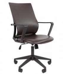 Кресло руководителя Chairman 545 БП экокожа Коричневый
