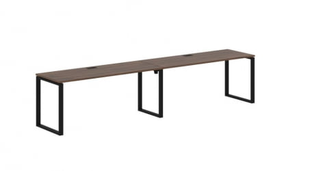 Бенч-система ЕДИС ЕКВСТ 3567 Дуб Денвер темный Черный / EDIS EQWST