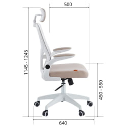 Кресло руководителя CHAIRMAN CH633 Бежевый