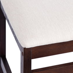 Стул SWEDEN Многослойная фанера, 41*40*99 см, Cappuchino, ткань бежевая (81/10) разобранный