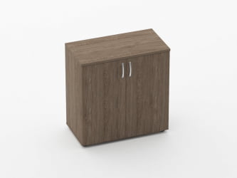 Шкаф низкий закрытый Глассй 6.08.131 Дуб Верцаска / Glassy