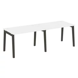 Рабочая станция ОНИКС ВООД ОВ.РС-2.2.8 Белый Бриллиант/Темный / ONIX WOOD OW.RS-2.2.8