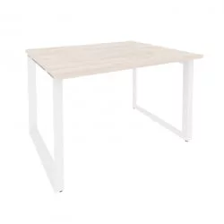 Стол переговорный (1 столешница) ОНИКС О.МО-ПРГ-1.2 Денвер Светлый/Белый / ONIX O.MO-PRG-1.2