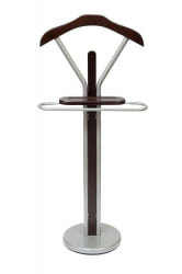 Вешалка CH-4089 дерево/хромированный металл, 48*28*108 см, вишня