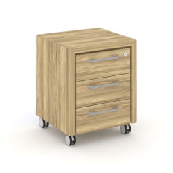 Тумба мобильная Corner COR.TM Гикори Песочный