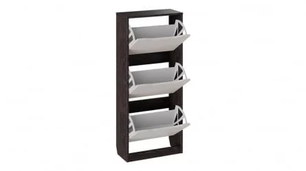 Тумба для обуви Тетра тип 1 Венге Цаво/Дуб Белфорд