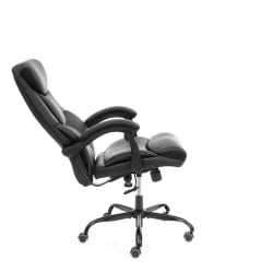 Кресло руководителя Cambridge metalBL кож/зам/ткань, черный/черный, 36-6/11