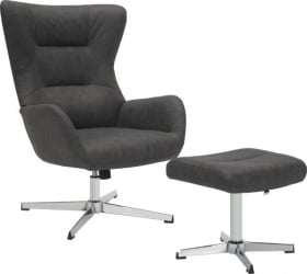 Кресло Еверпроф Аппле Ткань Темно-серый / Everprof Apple